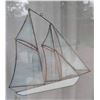 Image 3 : 6 Stained Glass and Crystal Hanging Window Ornaments