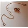 Image 1 : Tests like 10K Gold Earrings w/ 14KGF Chain