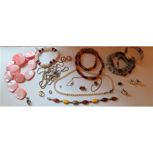 Fashion Jewelry Including Necklaces, Bracelets, Earrings, and Chains