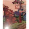 Image 2 : Framed Cross-Stitch Artwork of Boy and Dog Scene