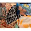 Image 4 : Womens Genuine Leather Gloves, Scarves, and a Linen Hat Size M