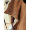 Image 5 : Christ Shearling Aviator Jacket in Tan Leather With Wool Lining Size M