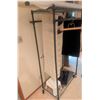 Image 3 : Metal Garment Rack With Ironing Board, Shelves, and Storage Accessories on Wheels