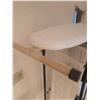 Image 4 : Metal Garment Rack With Ironing Board, Shelves, and Storage Accessories on Wheels