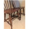 Image 4 : Wooden Spindle-Back Chairs with Removable Cushions
