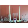 Image 1 : Bone China And Cut Crystal Decorative Pieces