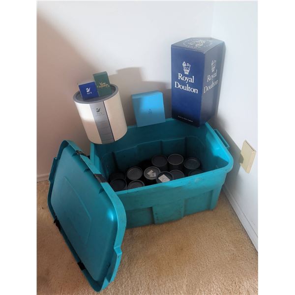 Tote Full of Empty Boxes for Royal Doulton BIRKS & Swarovski