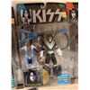 Image 3 : KISS McFarlane Action Figures, Johnny Lightning Car, and World Tour Patch Lot