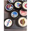 Image 4 : 25 NHL Hockey Pucks Featuring Team Logos
