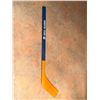 Image 1 : Autographed Edmonton Oilers Mini Hockey Stick Featuring Mark Messier and Others