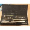 Image 2 : Metal Geometry Set with Case and Collapsible Projector Screen