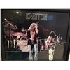 Image 2 : Framed Led Zeppelin Photo and 2 Framed Black Diamond/KISS Tribute Posters