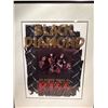 Image 3 : Framed Led Zeppelin Photo and 2 Framed Black Diamond/KISS Tribute Posters