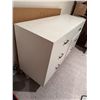 Image 4 : Six-Drawer White Dresser with Metal Handles