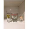 Image 10 : Beer Steins, Glass Tumblers, and Shot Glasses with Varied Logos