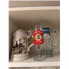 Image 5 : Beer Steins, Glass Tumblers, and Shot Glasses with Varied Logos