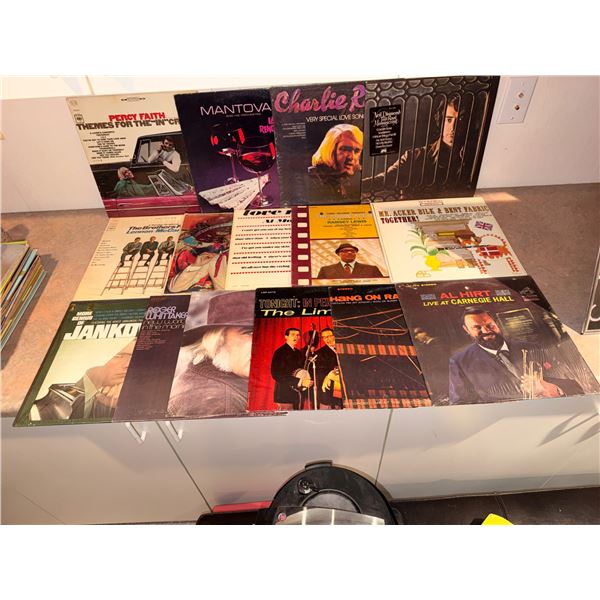 14 Vintage Vinyl Records Featuring Various Artists