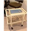 Image 2 : Office Furniture Set: Two Chairs, Rolling Storage Cart, and Chair Mat