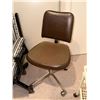 Image 3 : Office Furniture Set: Two Chairs, Rolling Storage Cart, and Chair Mat