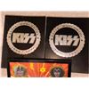 Image 4 : KISS Memorabilia Lot: Albums, Firehouse Magazines, Poster, and Shirt