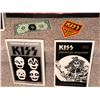 Image 7 : KISS Memorabilia Lot: Albums, Firehouse Magazines, Poster, and Shirt