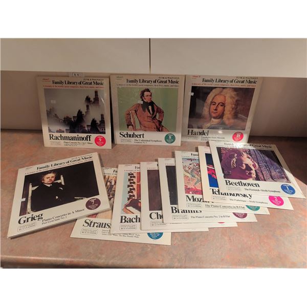 Funk & Wagnalls Family Library of Great Music Vinyl Albums