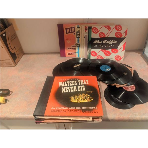 Vintage Ballroom Hits - Assorted Vinyl Records