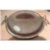 Image 7 : Tableware Including Ceramic Dish Set, Serving Tray, and Handmade Basket