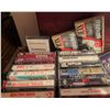 Image 5 : Cassette Tapes with Red Carrying Case and Additional Storage Box