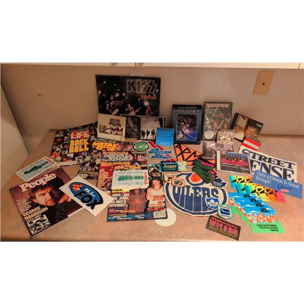 Music, Pop Culture, and Sports Memorabilia Lot
