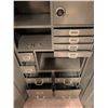 Image 5 : Cole Steel Locking Metal Cabinet with Drawers and Adjustable Shelves