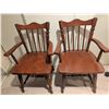 Image 2 : Wooden Spindle-Back Armchairs with Cushions