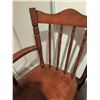 Image 5 : Wooden Spindle-Back Armchairs with Cushions