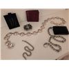 Image 1 : Leather Accessories, Decorative Belt, and Metal Chains