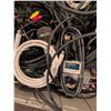 Image 2 : Large Mixed Lot of Audio, Video, and Power Cables With Microphone