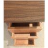 Image 9 : Mid-Century Modern Wood Desk with Integrated Storage Drawers