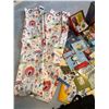 Image 4 : Large Mixed Lot: Childrens Books, Art Supplies, Toys, and Curtains