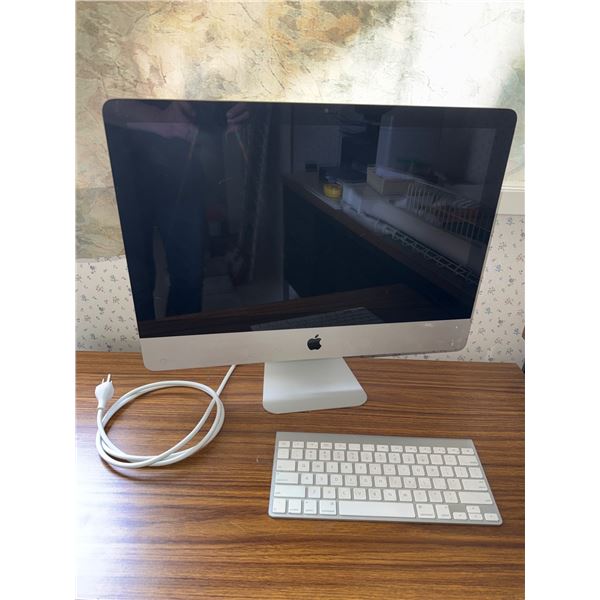 Apple iMac Desktop Computer with Keyboard and Power Cord