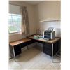 Image 2 : Modular Office Desk Set with Accessories and Storage