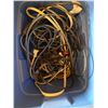 Image 4 : Workshop Materials Including Shelving Frames, Wood Planks, and Electrical Cables