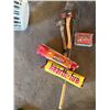 Image 2 : Outdoor Recreation Lot with Chairs, Bocce Set, Axes, Fire Starters, and Air Pumps