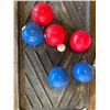 Image 3 : Outdoor Recreation Lot with Chairs, Bocce Set, Axes, Fire Starters, and Air Pumps