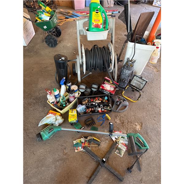 Garden Tools, Hose Reel, Sprayers, and Accessories