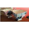 Image 2 : Collectibles Including Royal Winton Cream & Sugar Set and Decorative Glassware