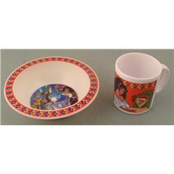 Disney Hunchback Prototype Proof Red Mug Bowl