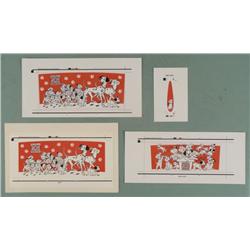 Disney 100 Dalmations Prototype Matchprint Proof Art