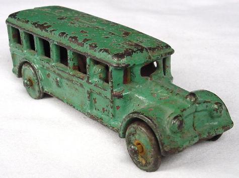 Bus Tootsie Toy 1927 Fageol - Miniature Collection, Peinture D'origine, Très Bon état