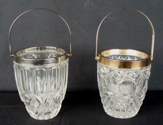 small crystal ice bucket