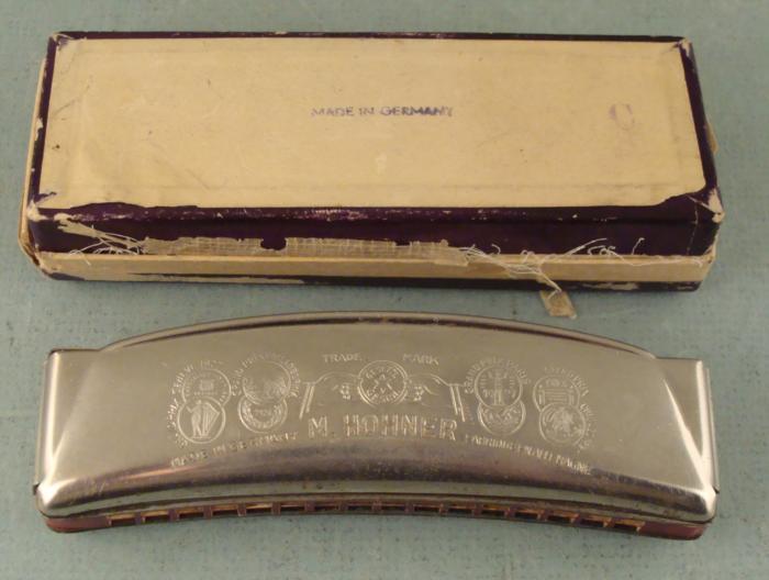 M. Hohner Unsere Lieblinge Harmonica Vintage 1930s, Box