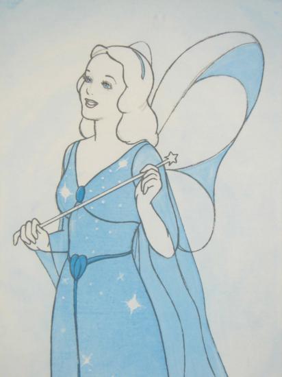 Pinocchio Blue Fairy Le Framed Etching Art Print Disney